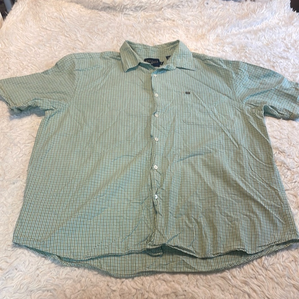 Nautica Jeans Company Extra Large Short Sleeve Button Down Shirt